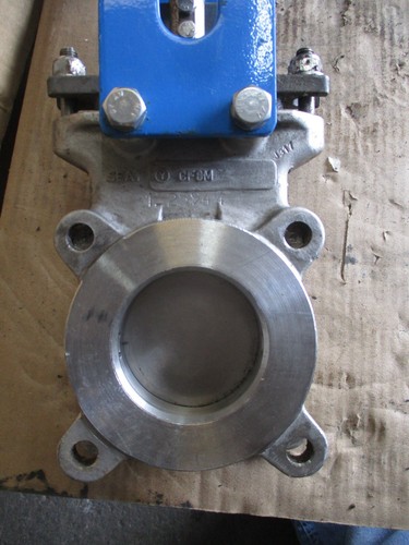 ORBINOX 3" STAINLESS KNIFE GATE VALVE 20-3636RI, #731105J NEW - Picture 5 of 10