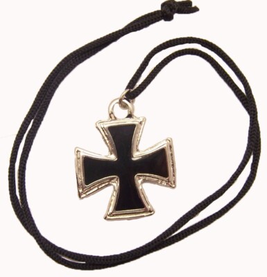 HALSKETTE ANHÄNGER METALL MALTESERKREUZ D361