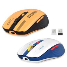 Wireless 2.4G LED Backlit Mouse For Laptop Notebook Computer PC Rechargeable