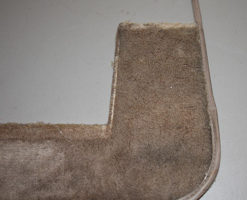 1990 1991 1992 Cadillac Brougham Left LH Front Lower Door Panel Beige Carpet OEM - Picture 4 of 13
