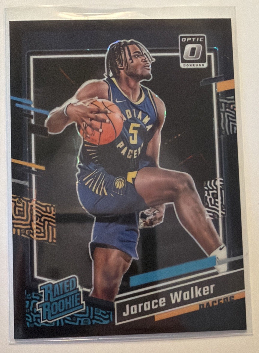 2023-24 Panini Optic Jarace Walker Black Velocity 22/39 RATED ROOKIE
