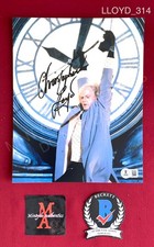Christopher Lloyd Back to the Future autographed signed 8x10 photo Beckett COA