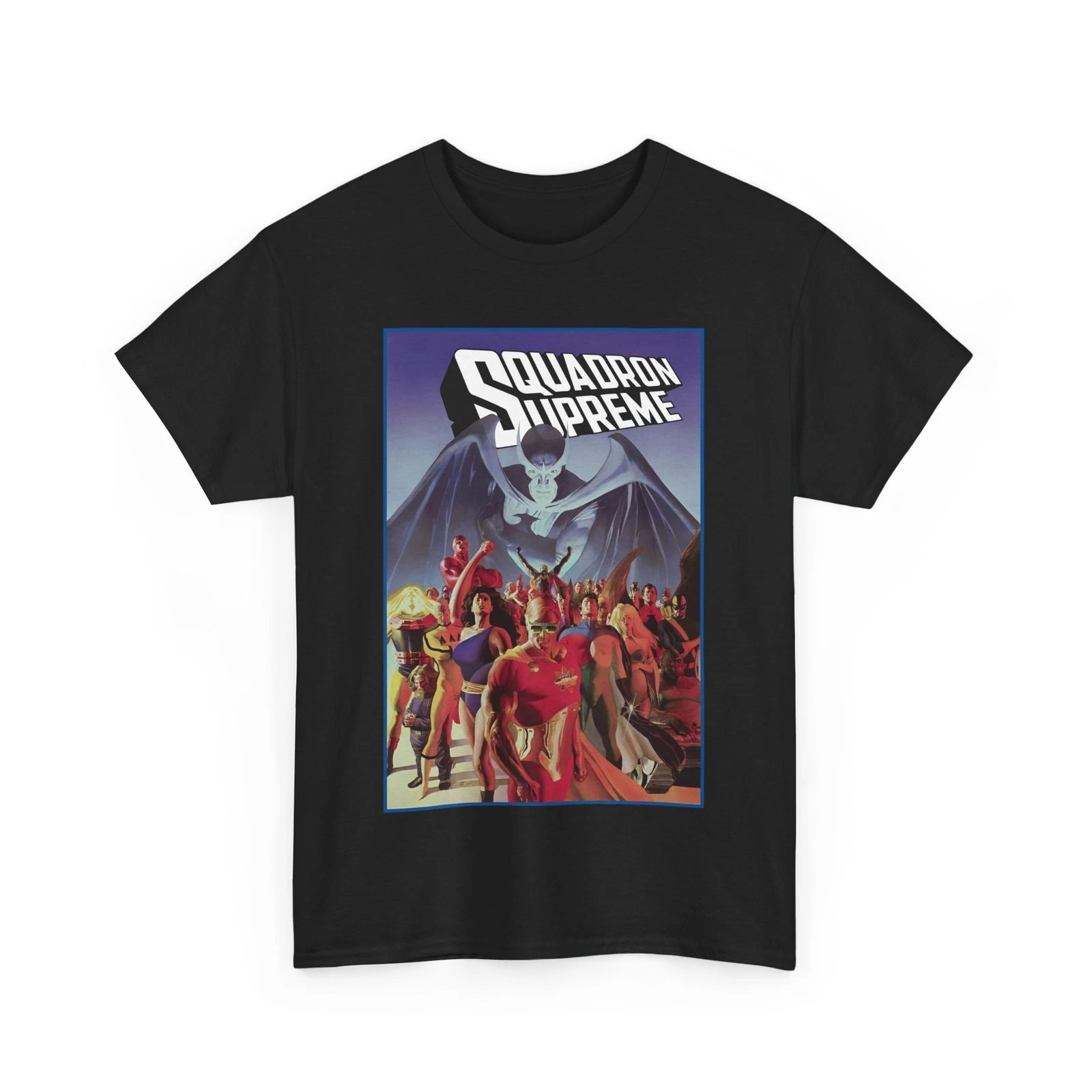 Squadron Supreme T-Shirt - Alex Ross Art - Marvel Comics - Hyperion, Nighthawk
