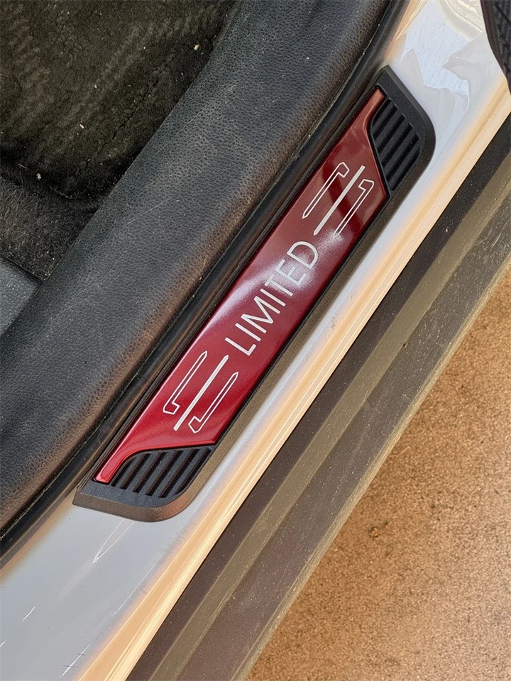 4 piezas de acero para Jeep coche SUV puerta rasguño umbral cubiertas escalón protector accesorios Foto 3 de 4