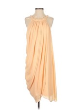 Mango Women Orange Cocktail Dress 4