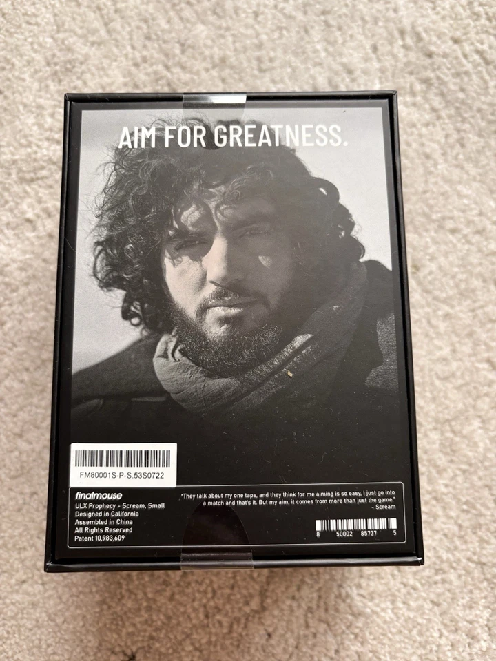 Finalmouse UltralightX ULX Prophecy SCREAM Limited Edition SMALL Sealed New - Image 3 of 4