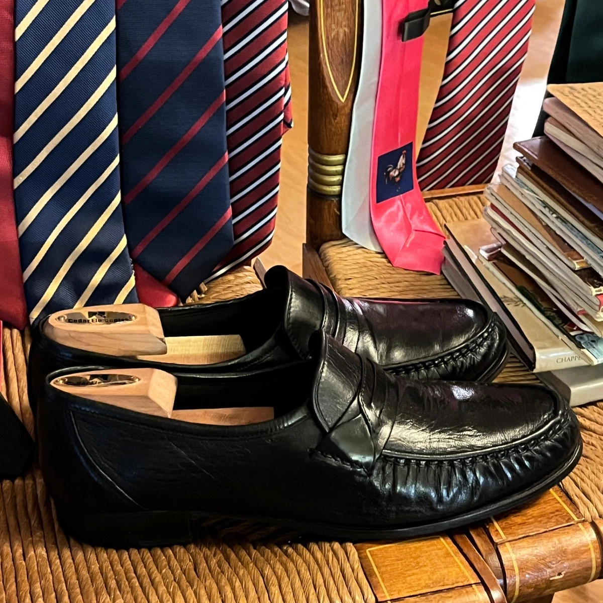 Black Solid Dress Vero Cuoio Shoes for Men for sale | eBay display picture 2