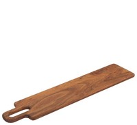 Schneidebrett Servierbrett KüChenbrett Griff 70X15Cm Akazie Zassenhaus 059298