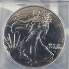 2024-P US Silver Eagle "Black Ruthenium Star Privy" - 1 oz .999 FS - ICG BU