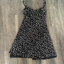 Vintage Ann Taylor Petites Y2K Spaghetti Strap Babydoll Midi Slip Dress 2 P