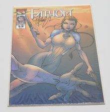 Fathom #14 Dynamic Forces Exclusive Alternate | 22/199 | Turner Signed with COA