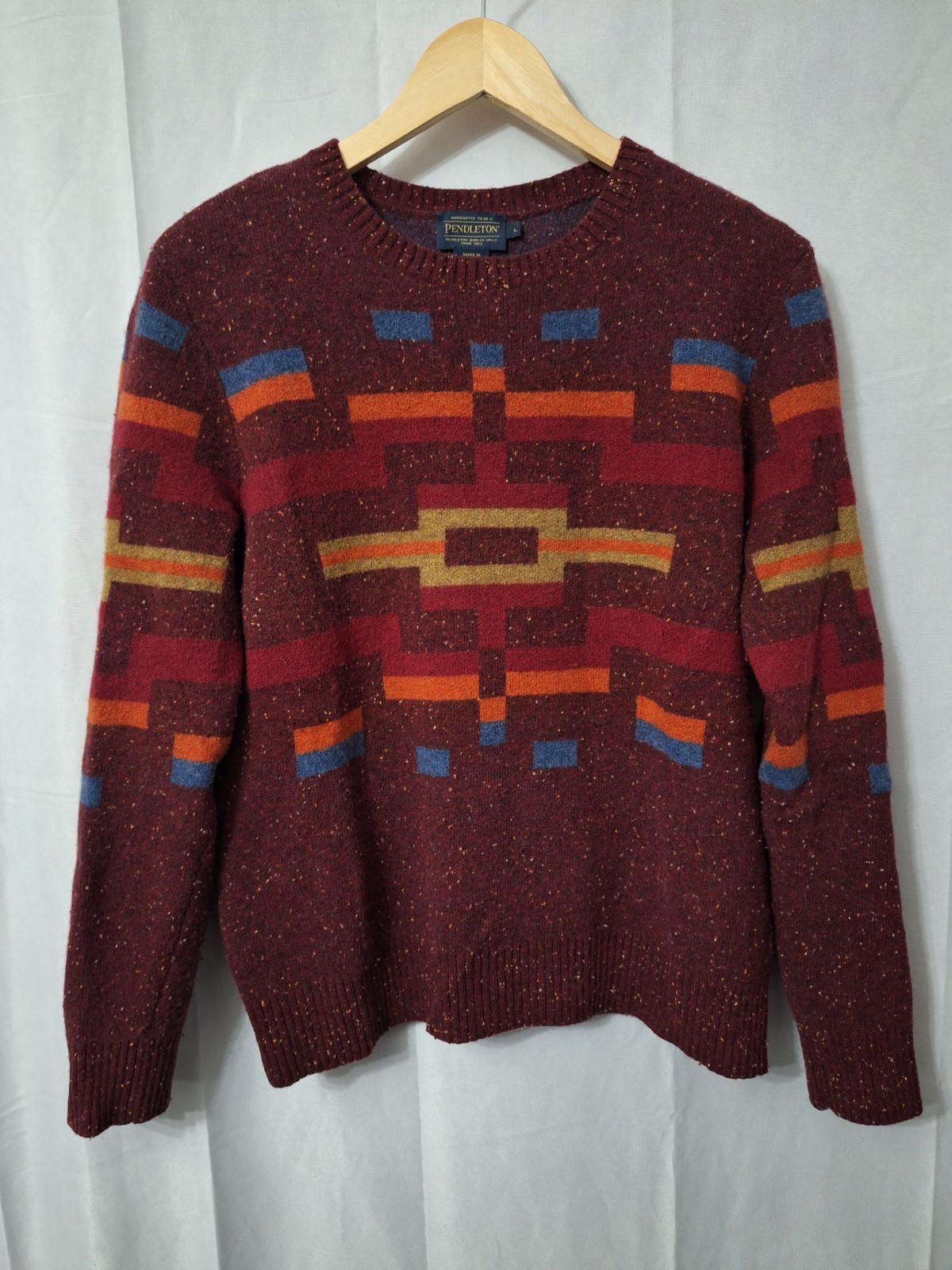 Pendleton Adobe Bricks Wool Blend Sweater Womens … - image 1