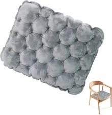 Eulant Lightweight Inflatable Air Seat regular size, Double-side Velvet-gray 