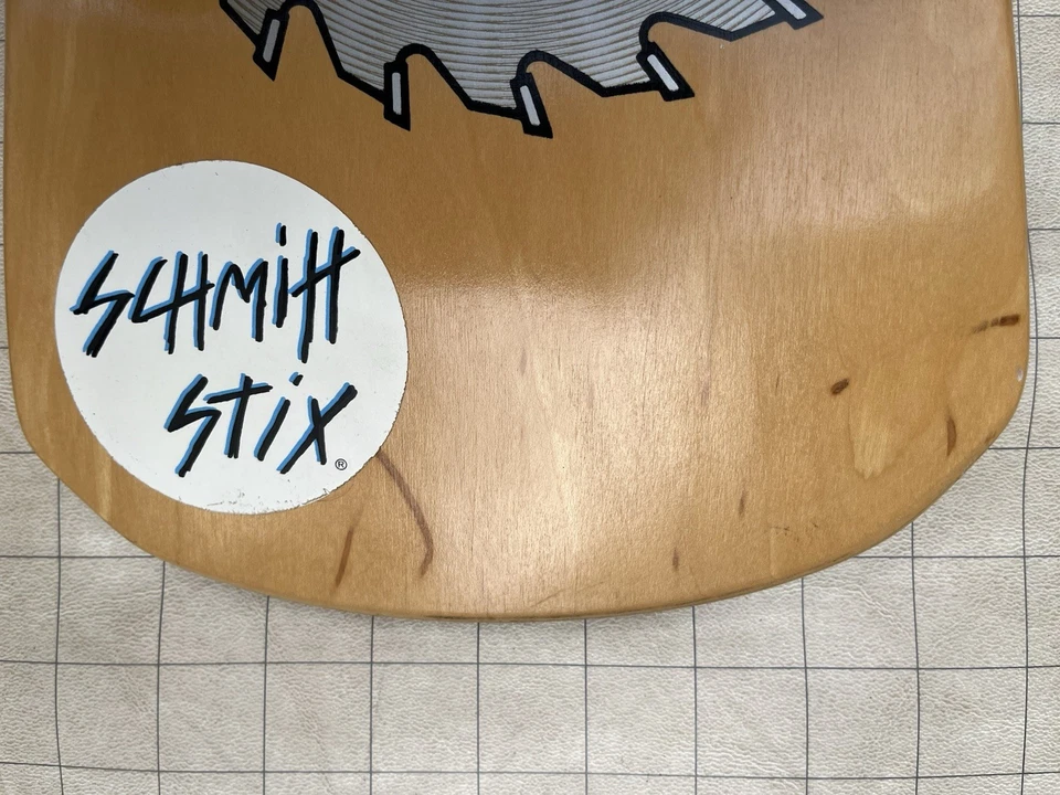 Schmitt Stix “Rip Saw” monopatín Gullwing Sidewinders. Kryptonics 63,5 amarillo Foto 3 de 4