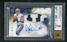 2016 Origins Dak Prescott Jumbo Patch Auto NAMEPLATE RPA BGS 9 10 RC ROOKIE