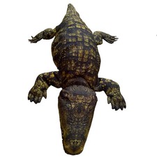 Treehouse Kids Realistic Alligator Crocodile Nylon Plush Animal Jumbo Large 52"