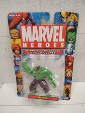 Marvel Heroes Incredible Hulk 2005 Toy Biz Poseable 2.5 Inch Mini Figure