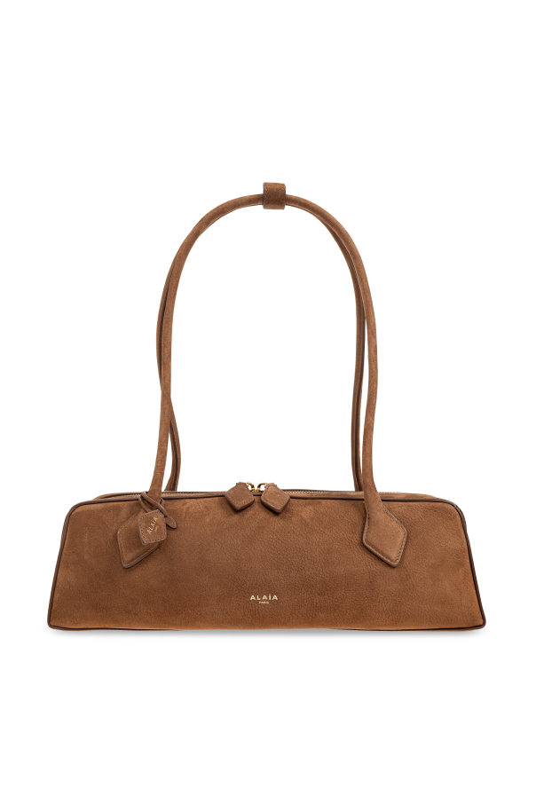 Alaïa Brown Le Teckel Top Handle Bag New