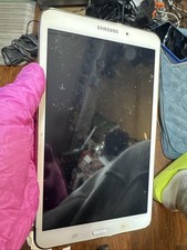 Samsung Galaxy Tab 4 8 Inch 16GB Tablet Black SM-T330NU Used LOCKED