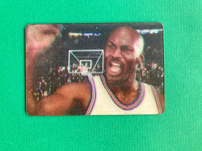 1996 Kellogg's ''Space Jam'' Movie Card Michael Jordan #5 (Michael Jordan)