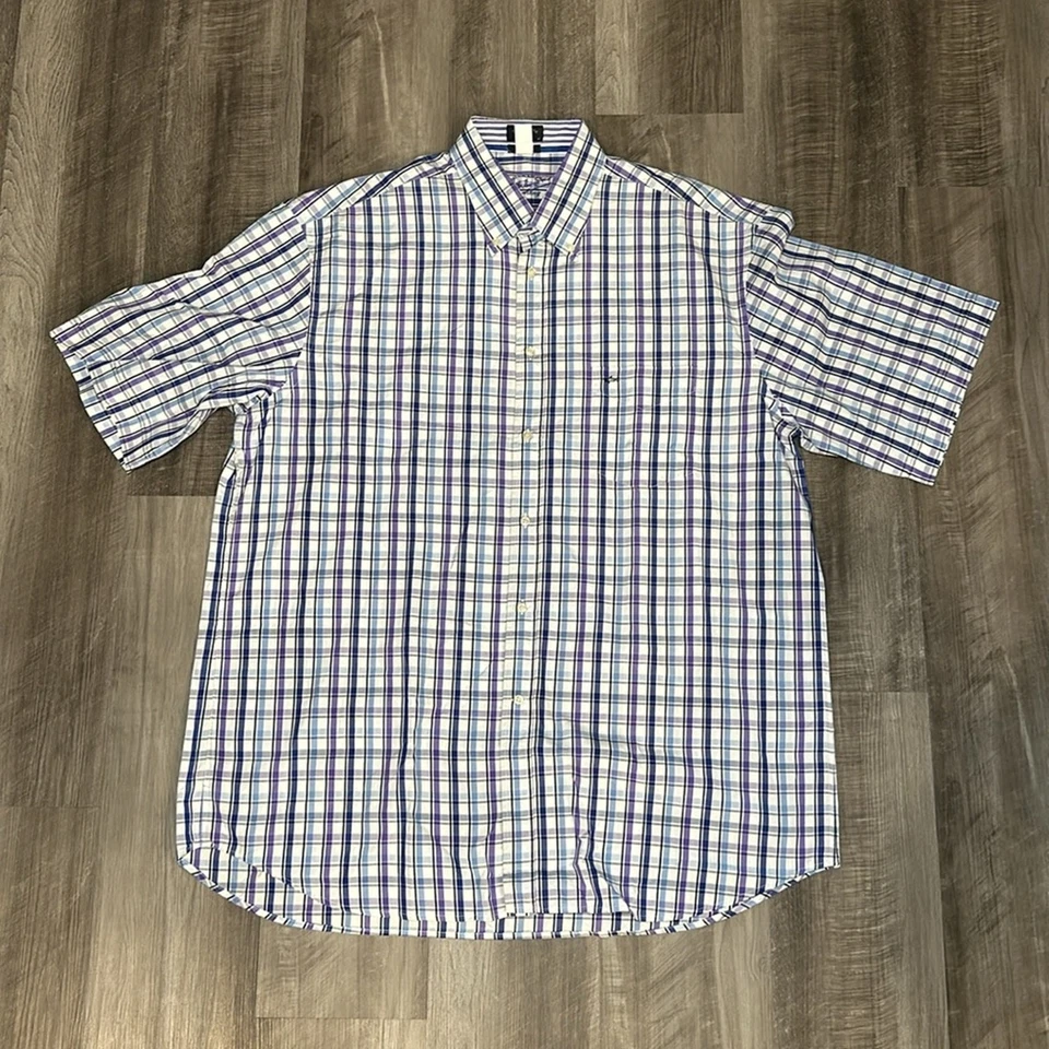 Paul & Shark Yachting Made in Italy Short Sleeve Button Down - 46 (3XL) - Image 2 of 4