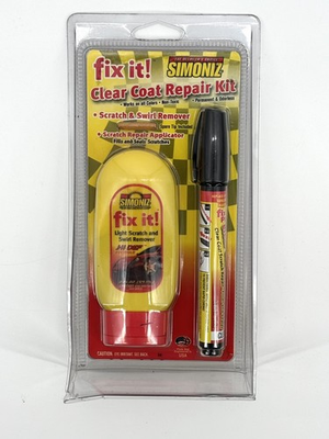 #ad #ad Simoniz Fix It Clear Coat Repair Kit Scratch Swirl Remover Applicator NEW Sealed $34.95