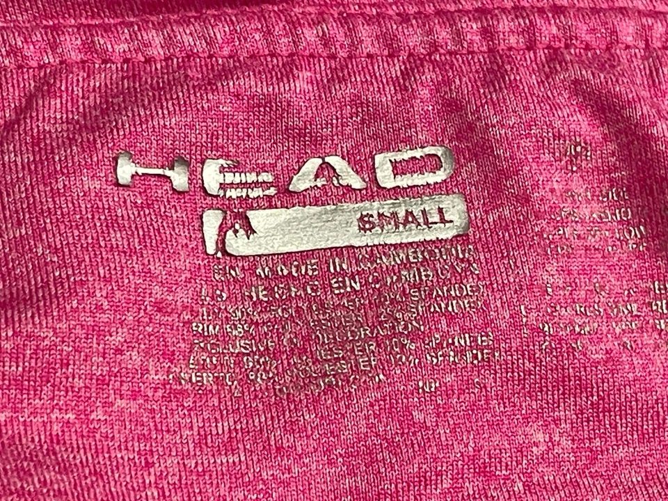 Falda de golf tenis talla pequeña cabeza con shorts skort rosa atlético elástico Foto 4 de 4