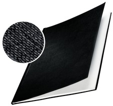 LEITZ Buchbindemappe impressBind A4 7 mm schwarz Hard Cover 10 Mappen