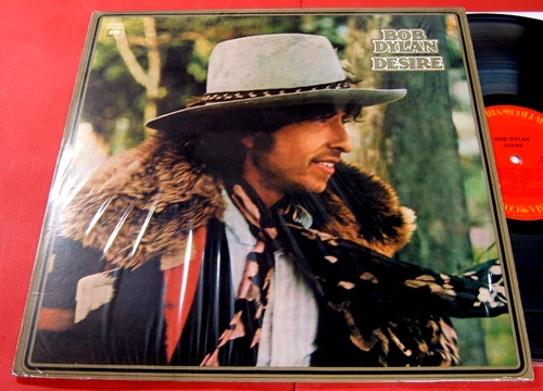 Bob Dylan "DESIRE" 1976, Columbia PCS 33893 1st pressing LP.  SW/NM/EX
