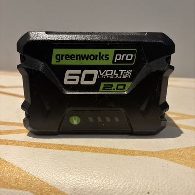 #ad Greenworks Pro 60V Lithium Max Battery 2Ah LB60A00 Used **TESTED** $49.99