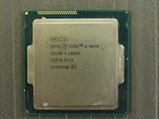 Intel Core i5-4670 3.4 GHz LGA 1150 5 GT/s Desktop CPU Processor SR14D