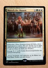 MTG Magic: Marsch der Massen, March of the Multitudes, DEUTSCH Mythic, Tokens