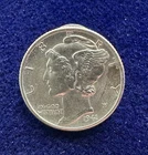 Beautiful BU 1941-P U. S. Mercury Dime SILVER KM 140