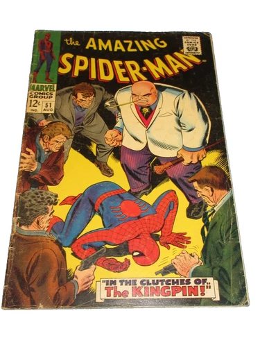 Amazing Spider-man #51, VG 4.0, 1st Joe Robertson; 2nd Kingpin