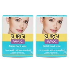 Surgiwax Microwaveable Facial Hair Removal Wax, Hard Wax Kit – Stripless H
