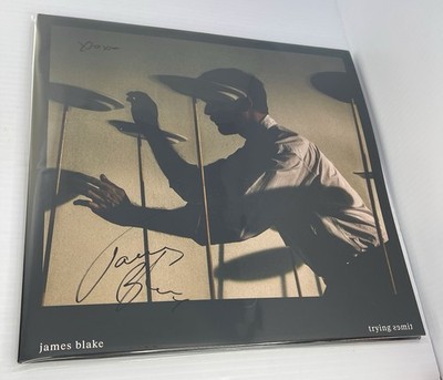 James Blake - Trying Times SIGNED WHITE 2LP Vinyl Autographed Ltd