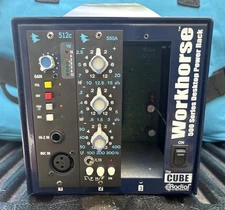 MINT API 512C Mic Pre + 550A Equalizer +Cube Radial Workhorse Desktop Power Rack