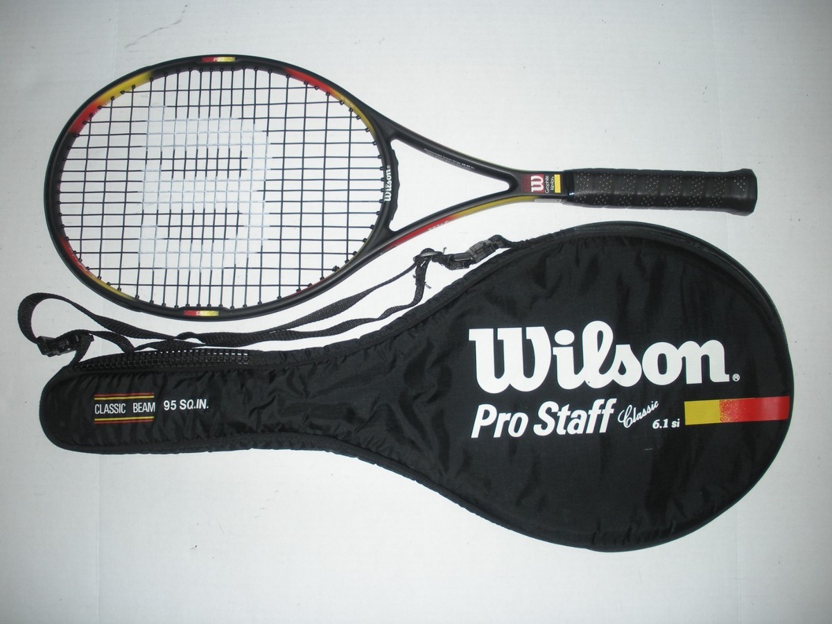 WILSON PRO STAFF CLASSIC 6.1 si MP 95 TENNIS RACQUET 4 1/2