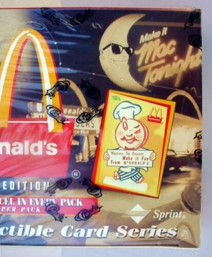 1996 Classic McDonalds Premier Edition Collectible Card Sealed Box 24 Pack COSMc - Picture 9 of 23