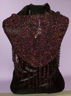 Dressy Shawlette - Dark Red - Shawl -  Perfect for Parties and the Holidays!!! — photo 2
