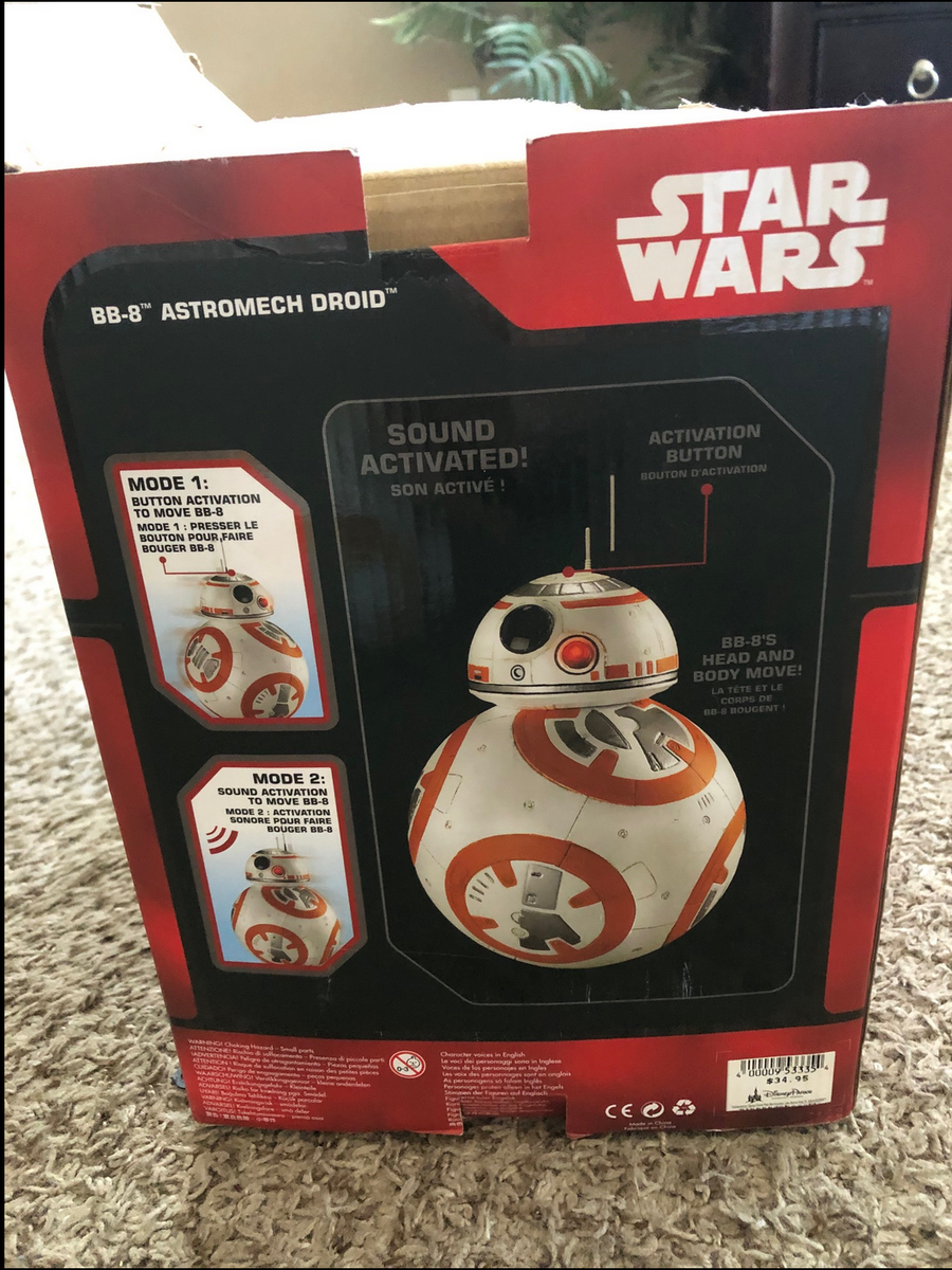 Disneyland Star Wars BB-8 Astromech Droid Toy 17+ Sound Effects 10