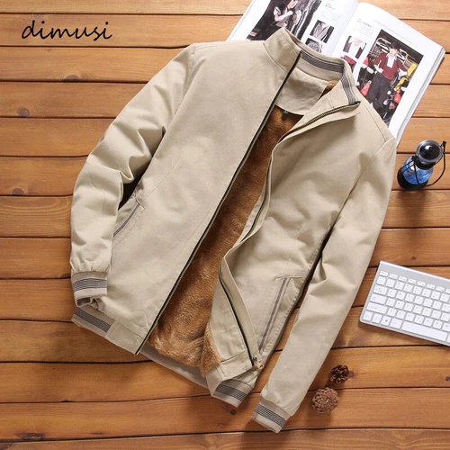 Men's Cotton Jacket Winter Chamarra Fashion Casual Coat Warm Clothing - product listing photo