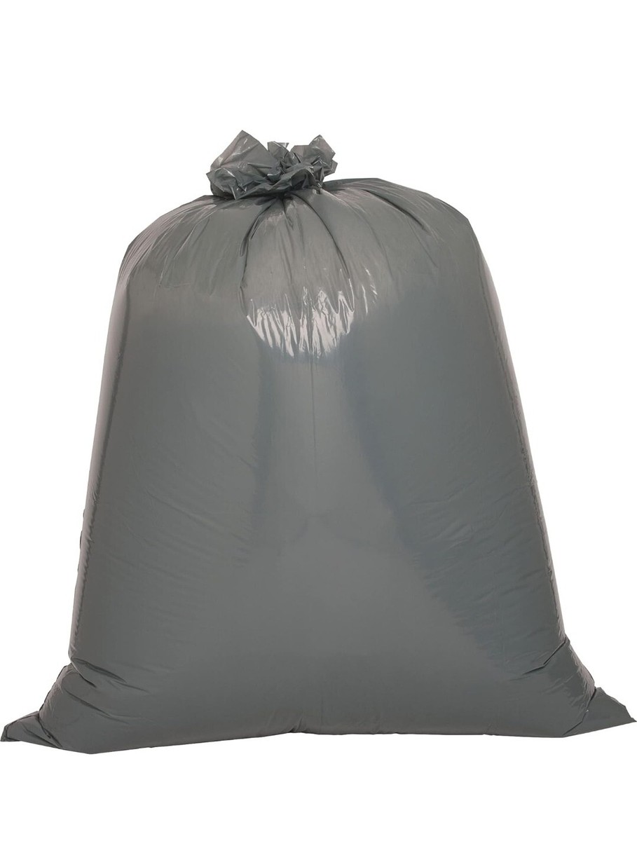Webster 55-60 Gal 2.7 Mil Low-Density Trash Can Liner (Black) (50-Case Webster 55-60 Gal 2.7 Mil Low-Density Trash Can Liner (Black) (50-Case