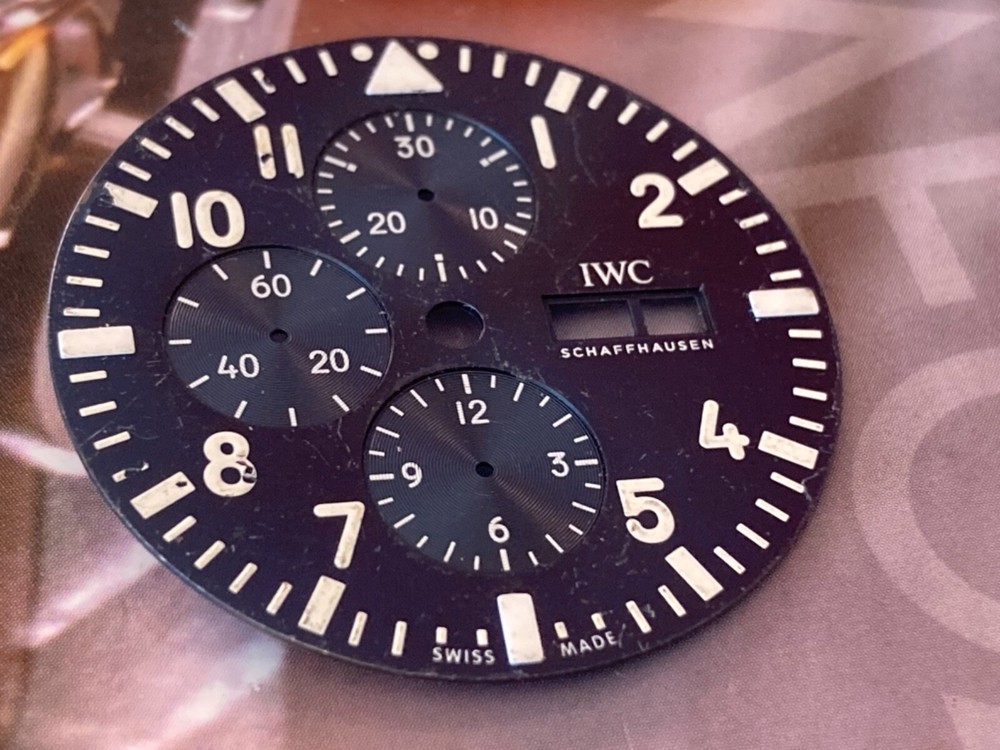IWC Schaffhausen Pilot Dial - Dial - Dial 37mm For Valjoux 7750