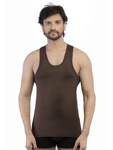 VIP Supreme Men's Cotton Vest Pack of 5 (Color May Vary) - Picture 2 of 3