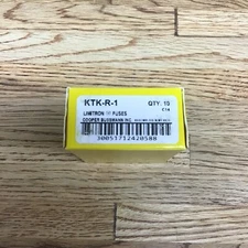 New Lot Of 10pcs Bussmann Limitron KTK-R-1 Amp Fuses Class CC 600Vac