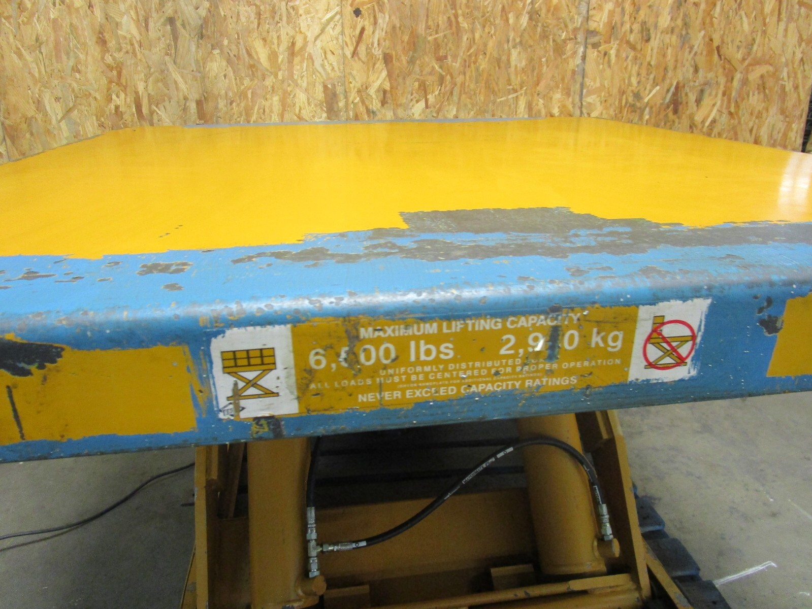 ECOA 6,500 LB HYDRAULIC SCISSOR LIFT TABLE 52"x 52" 208230/460V 3PH eBay