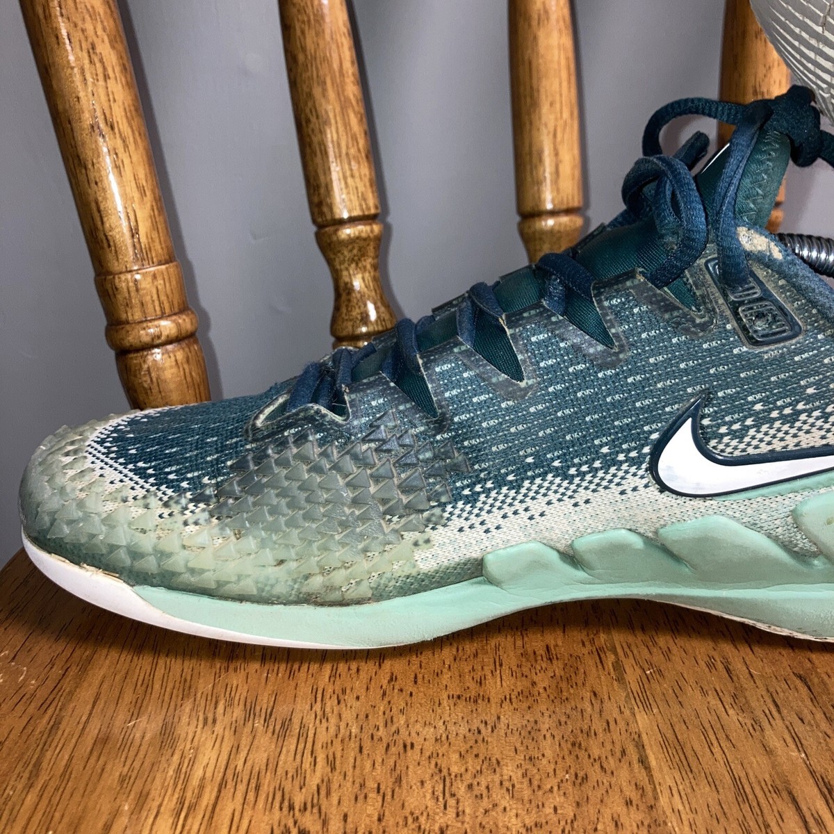 NEW NIKE AIR ZOOM VAPOR X KNIT HEALING SHOES JADE/WHITE
