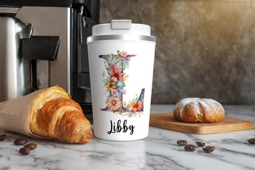 Personalized Insulated Double Walled Stainless Steel Travel Mug 350ml - Picture 26 of 52