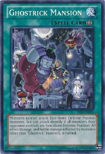 Yugioh - Ghostrick Mansion - LP - Plus Free Holographic Card - Picture 1 of 1